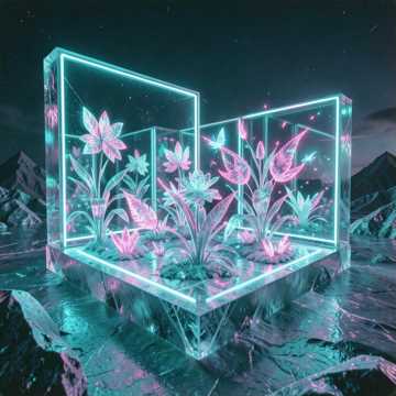 Grădina de Neon cover